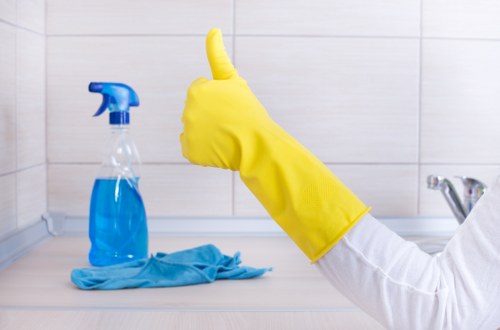 Deep cleaning method for commercial carpets in Erith