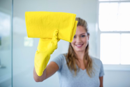Fresh curtains improving indoor air quality in Erith